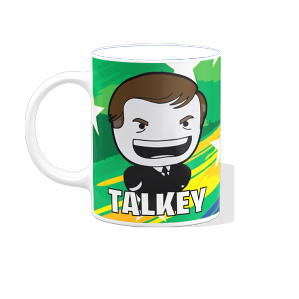Caneca 325ml Jair Bolsonaro Talkey Presidente Mito Xícara