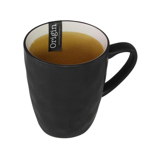 Caneca 350 Ml Em Grés Origin 2.0 Honey Easy Life Honey
