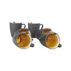 Caneca 350 Ml Em Grés Origin 2.0 Honey Easy Life Honey