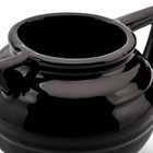 Caneca 3d Caldeirão De Bruxa 380 Ml Cerâmica Artesanal Preto