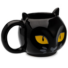 Caneca 3d Gatinho Preto 300 Ml Caneca Cerâmica Gato Preto
