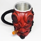 Caneca 3d Hellboy Super Realista Herói Bastante Incomum