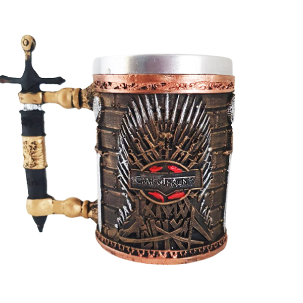 Caneca 3d Inox Got Game Of Thrones Espada 400ml