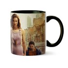 Caneca 3% Contraste Social - Interior E Alça Preta