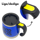 Caneca 400ml Elétrica Azul Escuro Mixer Magnético Stirring Mu