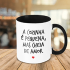 Caneca A Cozinha É Pequena