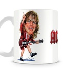 Caneca Ac Dc Angus Young Caricatura