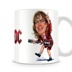Caneca Ac Dc Angus Young Caricatura