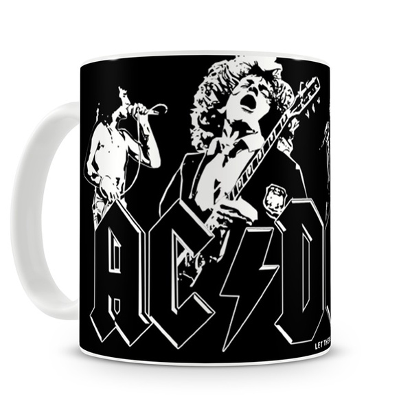 Caneca Ac Dc Let There Be Rock