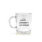 Caneca Acrílico Personalizada Transparente