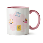 Caneca Advogada Feminina Rosa Cabelo:ruivo