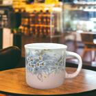 Caneca Ágata Café Com Leite Chá De Porcelana 200 Ml Colorida