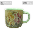 Caneca Ágata Café Com Leite Chá De Porcelana 200 Ml Colorida