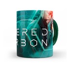 Caneca Alterated Carbon Elenco - Interior E Alça Verde Escuro