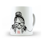 Caneca Amigas Telefone Sem Fio