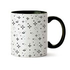 Caneca - Amizade Eterna - Interior E Alça Preta