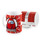 Caneca Among Us Shhhh Vermelho