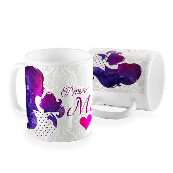 Caneca Amor De Mãe De Menina