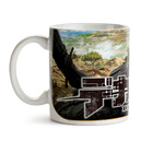 Caneca Anime Deca Dence Banner - Interior E Alça Branca