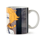 Caneca Anime Deca Dence Natsume Face Interior E Alça Branca