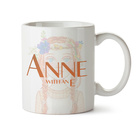 Caneca Anne With An E Desenho Interior E Alça Branca