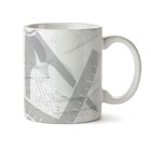 Caneca Arquitetura E Urbanismo Símbolo - Interior E Alça Bran