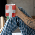 Caneca Bandeira Da Suiça