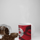 Caneca Bandeira Da Tunísia