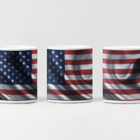 Caneca Bandeira Do Estados Unidos