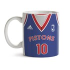 Caneca Basquete Nba Detroit Pistons - Interior E Alça Branca
