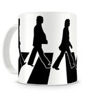 Caneca Beatles Abbey Road Shadow