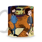 Caneca Beatles Desenho Abbey Road
