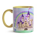 Caneca Bela E A Fera - Princesas Funko - Interior E Alça Amar