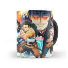 Caneca Black Clover Capitão Yami Interior E Alça Preta
