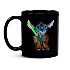Caneca Black Jedi Stitch - Star Wars