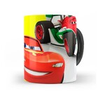 Caneca Black Letra Alfabeto Flowers Letra:j