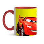 Caneca Black Letra Alfabeto Flowers Letra:k