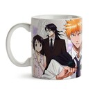 Caneca Bleach Personagens 02 Interior E Alça Branca