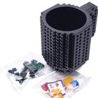 Caneca Bloco De Montar Preta