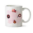 Caneca Bombeira Feminina Branca Cabelo:ruivo