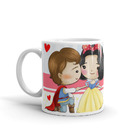 Caneca Branca De Neve Serie Princesas E Príncipes