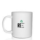 Caneca Branca Eco Personalizada 3 R's