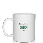 Caneca Branca Eco Personalizada Seja Green