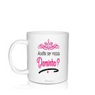 Caneca Branca Lembrancinha Personalizada Para Daminha