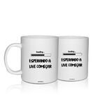 Caneca Branca Personalizada Criativa Para Live