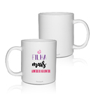 Caneca Branca Personalizada Dia Das Crianças Filha Mais Intel