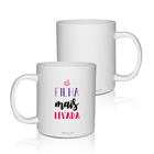 Caneca Branca Personalizada Para Dia Das Crianças Filha Mais