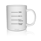 Caneca Branca Personalizada Para Home Office