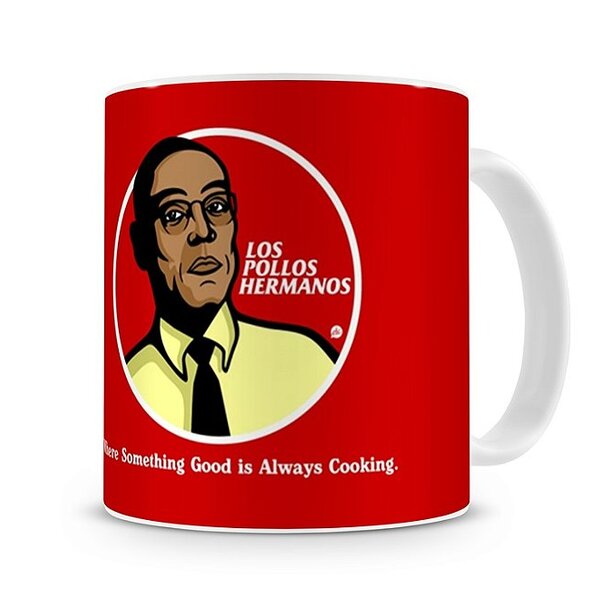Caneca Breaking Bad Los Pollos Hermanos - Gus
