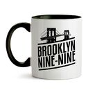 Caneca Brooklyn 99 Logo Black
